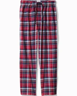 Tommy Bahama Flannel Plaid Pajama Pants- Loungewear & Pajamas