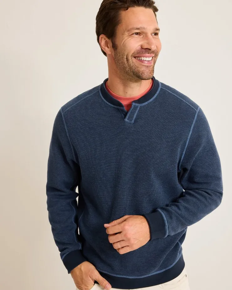 Tommy Bahama Flip Coast Reversible Abaco Sweatshirt- Sweatshirts