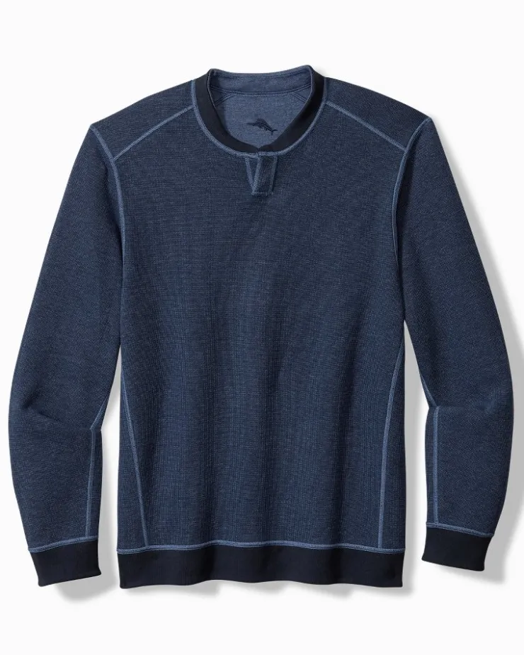 Tommy Bahama Flip Coast Reversible Abaco Sweatshirt- Sweatshirts
