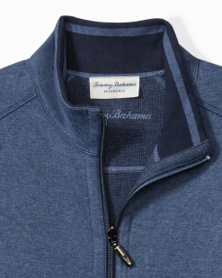 Tommy Bahama Flip Coast Reversible Vest- Jackets & Outerwear