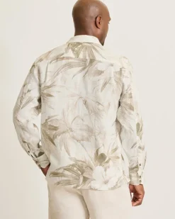 Tommy Bahama Flora Oasis Long-Sleeve Linen Shirt- Shirts