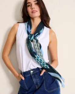Tommy Bahama Foulard Patch Square Scarf-Women Scarves & Wraps