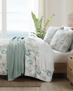 Tommy Bahama Freeport 3-Piece Full/Queen Quilt Set- Quilts & Blankets