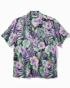 Tommy Bahama Fridas Garden Silk Camp Shirt- Shirts