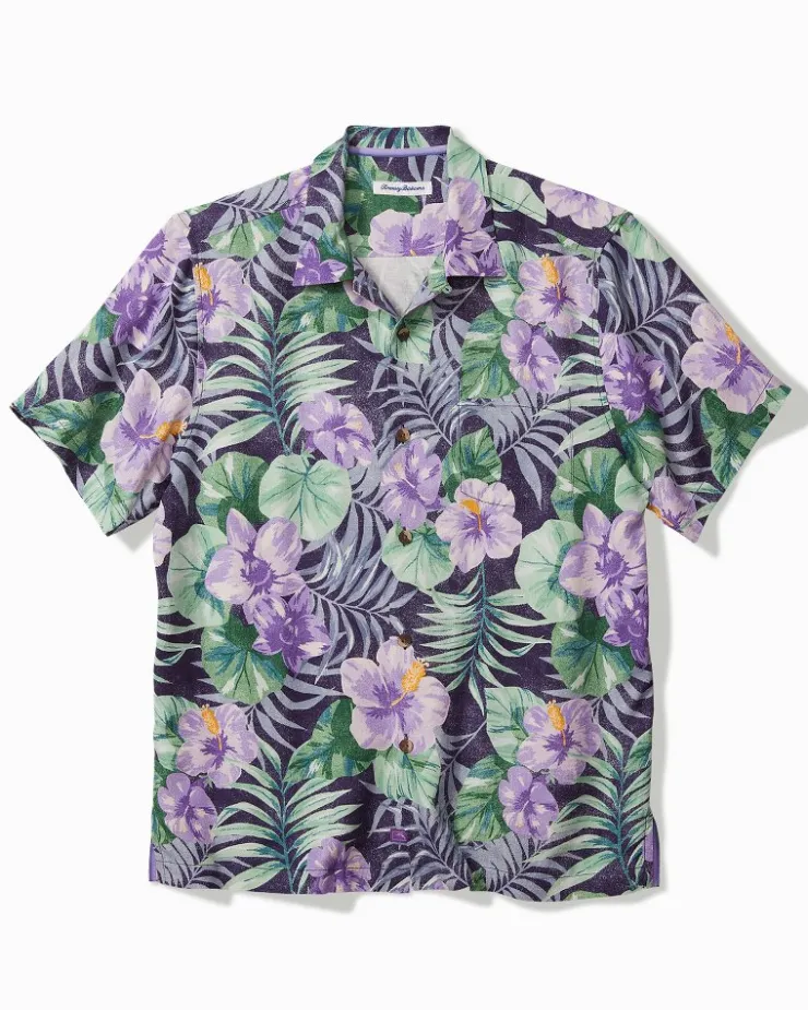 Tommy Bahama Fridas Garden Silk Camp Shirt- Shirts