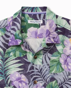 Tommy Bahama Fridas Garden Silk Camp Shirt- Shirts