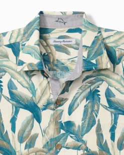 Tommy Bahama Frond Valley Silk Camp Shirt- Shirts