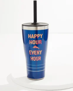 Tommy Bahama Happy Hour Every Hour 30-oz. Tervis® Tumbler With Straw Lid- Drinkware & Bar|Outdoor Accessories