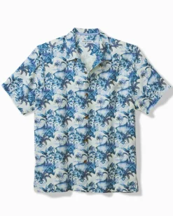 Tommy Bahama Hidden Horizons Silk Camp Shirt- Shirts