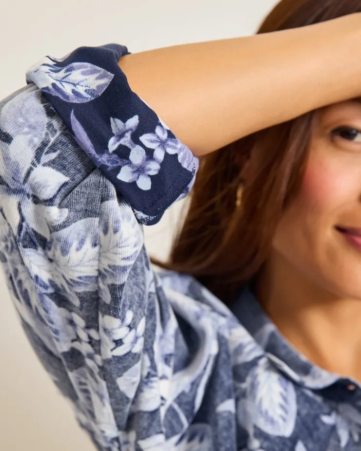 Tommy Bahama Hightide Flora Cord Shirt-Women Tops & Shirts