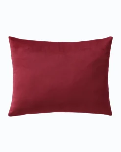 Tommy Bahama Holiday Marlin Velvet Embroide Decorative Pillow- Pillows & Shams