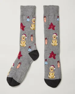 Tommy Bahama Howliday Cheer Socks- Socks