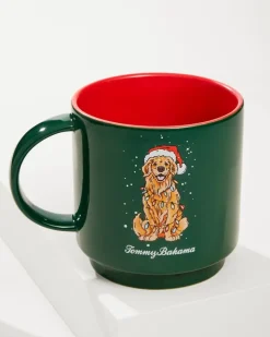 Tommy Bahama Huladay Retriever Stackable Mug- Drinkware & Bar