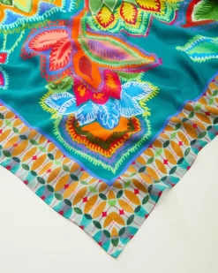 Tommy Bahama Hypnotic Garden Square Scarf-Women Scarves & Wraps