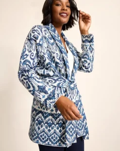 Tommy Bahama Ikat Cardigan-Women Jackets|Sweaters