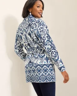 Tommy Bahama Ikat Cardigan-Women Jackets|Sweaters