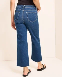 Tommy Bahama Indigo Palms™ High-Rise Cropped Wide-Leg Jeans-Women Pants & Crops|Jeans