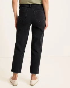 Tommy Bahama Indigo Palms™ High-Rise Cropped Straight-Leg Jeans-Women Pants & Crops|Jeans