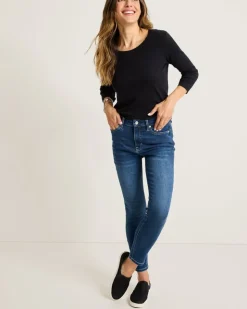 Tommy Bahama Indigo Palms™ High-Rise Skinny Ankle Jeans-Women Pants & Crops|Jeans