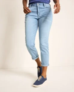 Tommy Bahama Indigo Palms™ Mid-Rise Boyfriend Jeans-Women Pants & Crops|Jeans