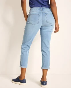 Tommy Bahama Indigo Palms™ Mid-Rise Boyfriend Jeans-Women Pants & Crops|Jeans