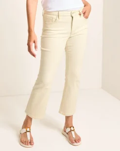 Tommy Bahama Indigo Palms™ Mid-Rise Cropped Mini Bootcut Jeans-Women Pants & Crops|Jeans