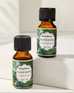 Tommy Bahama Ceramic Pineapple Diffuser Oil Refill Set- Candles & Diffusers