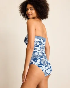 Tommy Bahama Island Cays Blooms Bandini Top-Women Tankinis|Bikini Tops