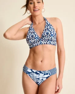 Tommy Bahama Island Cays Blooms Reversible Hipster Bikini Bottoms-Women Bikini Bottoms