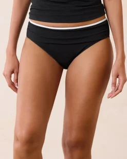 Tommy Bahama Island Cays Cabana High-Waist Bikini Bottoms-Women Bikini Bottoms