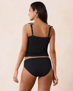 Tommy Bahama Island Cays Cabana Ruffle Tankini Top-Women Tankinis|Bikini Tops