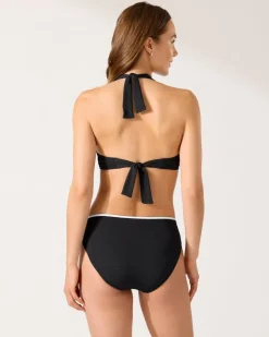 Tommy Bahama Island Cays Cabana Underwire Halter Bikini Top-Women Bikini Tops