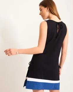 Tommy Bahama Island Cays Colorblock Beach Romper-Women Beach Coverups|Dresses