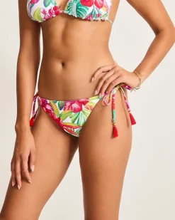 Tommy Bahama Island Cays Fiesta Reversible String Bikini Bottoms-Women Bikini Bottoms