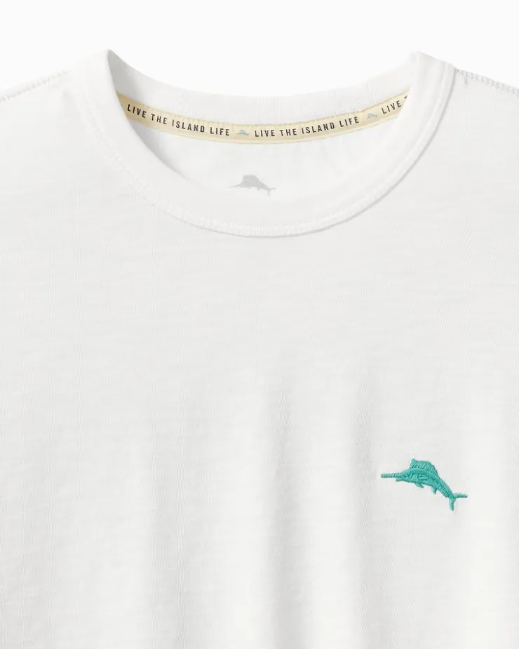 Tommy Bahama Island Destination Short-Sleeve Lux T-Shirt- T-Shirts|Shirts