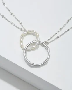 Tommy Bahama Island Essence Double Loop Bamboo Necklace-Women Jewelry