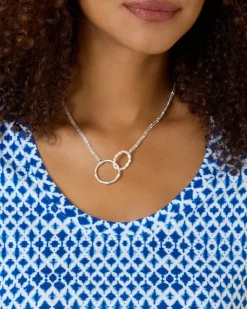 Tommy Bahama Island Essence Double Loop Bamboo Necklace-Women Jewelry