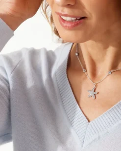 Tommy Bahama Island Essence Starfish Pearl Necklace-Women Jewelry