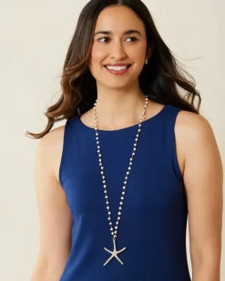 Tommy Bahama Island Essence Starfish Pendant Necklace-Women Jewelry