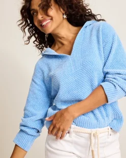 Tommy Bahama Island Luna Chenille Hoodie-Women Sweaters