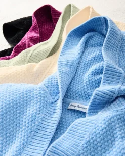 Tommy Bahama Island Luna Chenille Hoodie-Women Sweaters