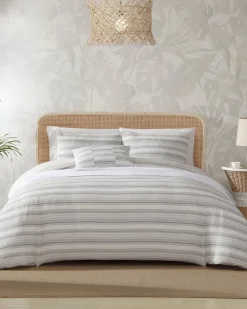 Tommy Bahama Island Micro Waffle 4-Piece King Comforter Set- Comforters & Duvets