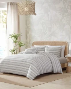 Tommy Bahama Island Micro Waffle 4-Piece King Comforter Set- Comforters & Duvets