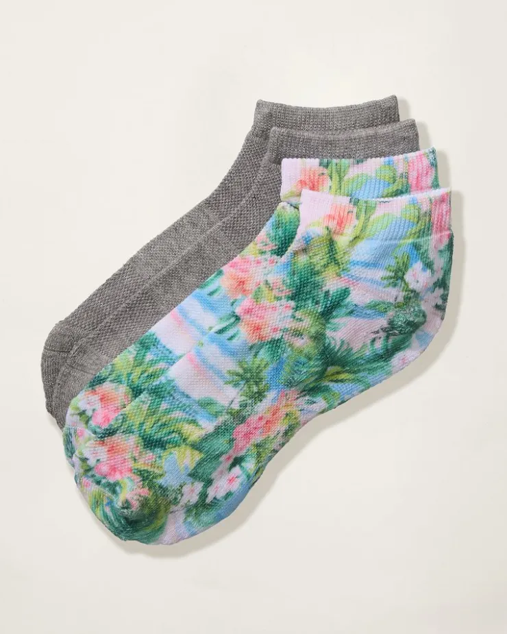 Tommy Bahama IslandZone® Performance Athletic Socks—2-Pack-Women Shoes & Sandals
