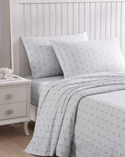 Tommy Bahama Kew Palms 4-Piece King Sheet Set- Sheet Sets & Bedskirts