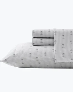 Tommy Bahama Kew Palms 4-Piece King Sheet Set- Sheet Sets & Bedskirts