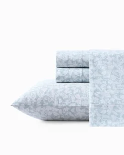 Tommy Bahama Koya Bay 4-Piece King Sheet Set- Sheet Sets & Bedskirts