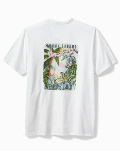 Tommy Bahama Later Gator Short-Sleeve Lux T-Shirt- T-Shirts|Shirts