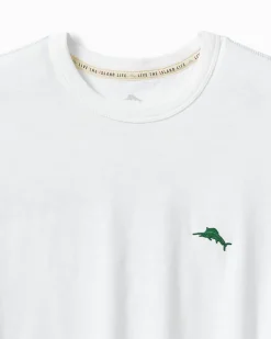 Tommy Bahama Later Gator Short-Sleeve Lux T-Shirt- T-Shirts|Shirts