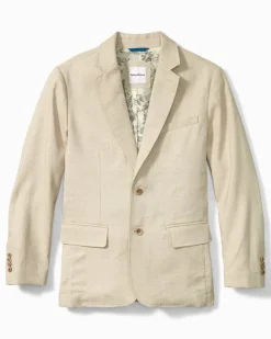Tommy Bahama Latigo Beach Linen-Blend Blazer- Jackets & Outerwear